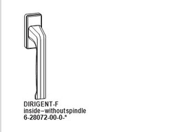 Ручка DIRIGENT-F, без стержня, серебро 6-28072-00-0-11